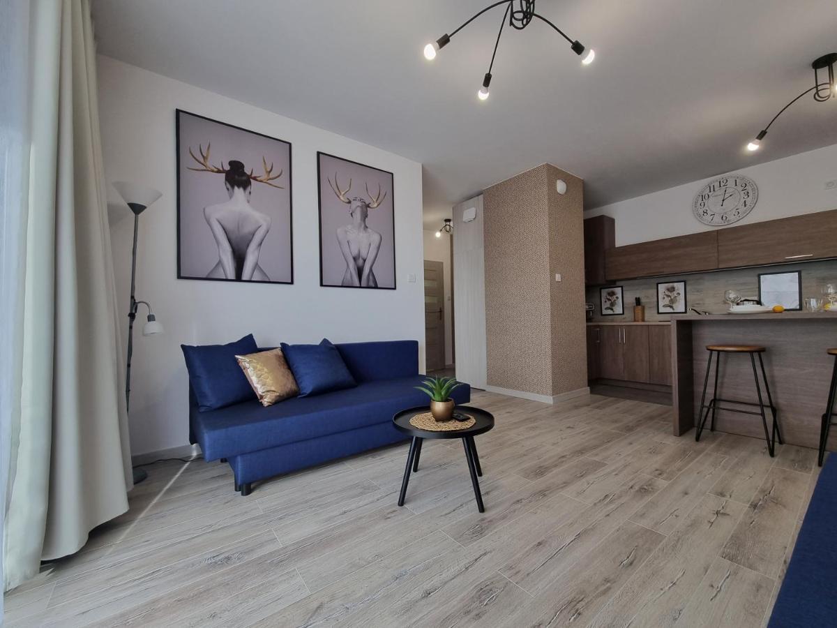 Q Apart Enter- Klimatyzowany 2 Pokojowy Apartament Przy Manufakturze Z Garazem Gratis, Fv Łódź Exterior foto